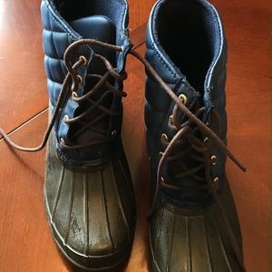 Sperry Womens Saltwater Quilted Duck Boot